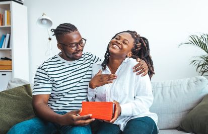 couple on valentines day