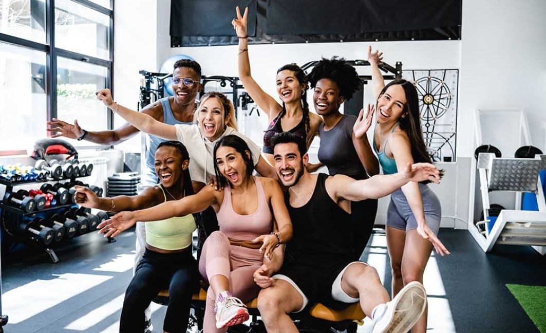 fitness community of people