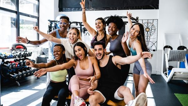 fitness community of people