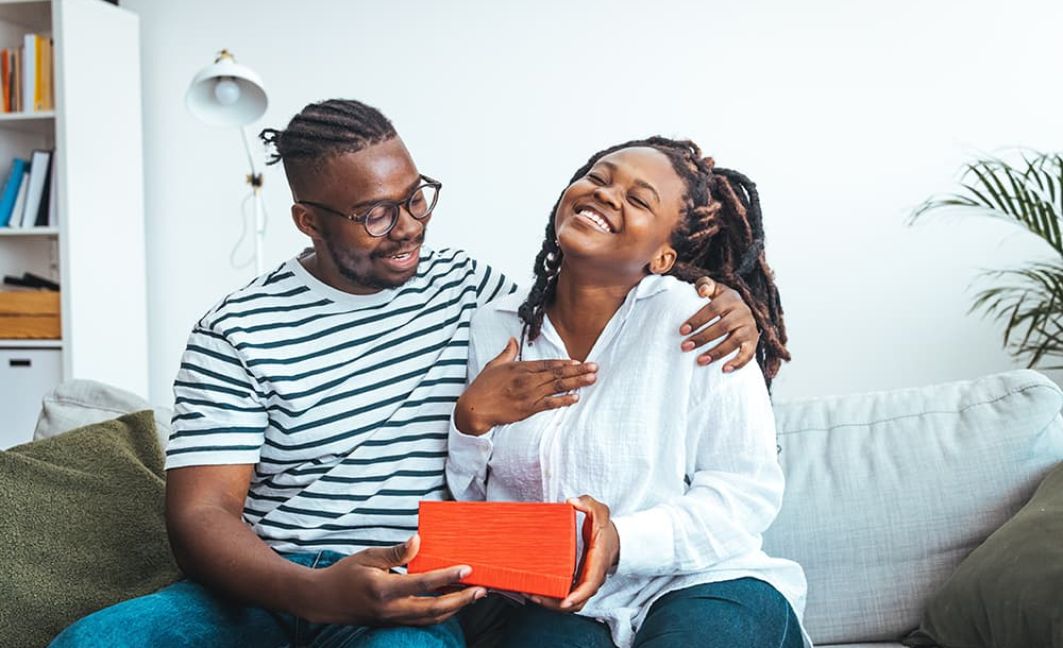 couple on valentines day