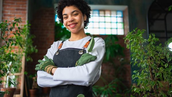 woman mobile merchant business owner