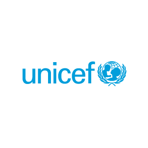 The logo for unicef