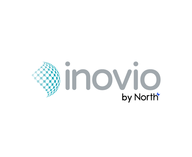 Inovio by North logo in grey lowercase